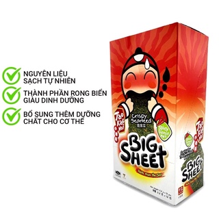 Rong biển TaoKaeNoi BIG SHEET 3.2g ( Hộp 12 gói)