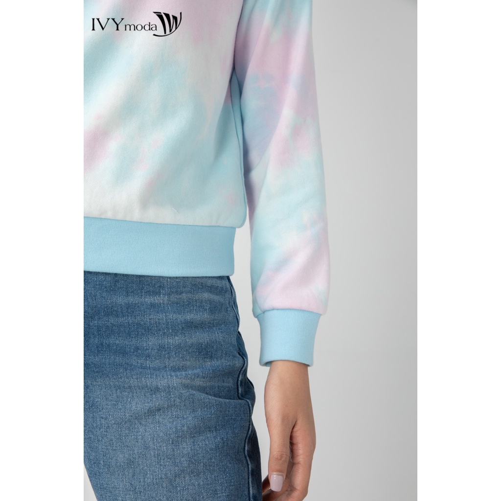 Áo Sweater nữ loang màu IVY moda MS 58B9093