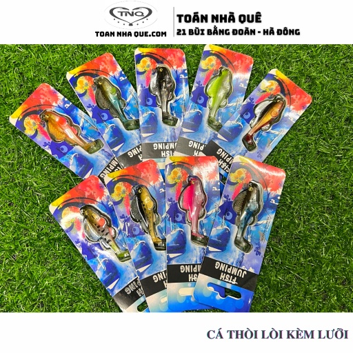 Mồi Câu Lure Giả Cá Thòi Lòi Dark Sleeper Câu Lóc Đen - TNQ LURES TOÁN NHÀ QUÊ