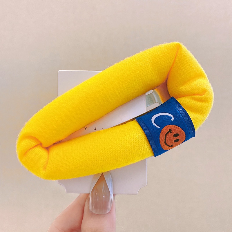 Kẹp tóc hình mặt cười màu kẹo thời trang Hàn Quốc cho nữ