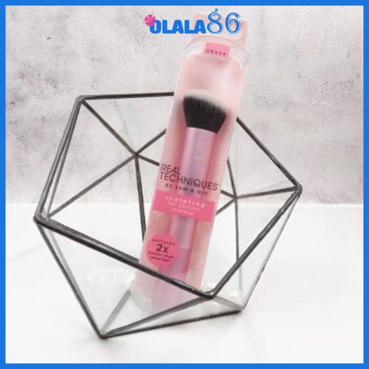 Cọ 2 trong 1 tán nền và tạo khối thương hiệu Real Techniques siêu mướt OLALA 86