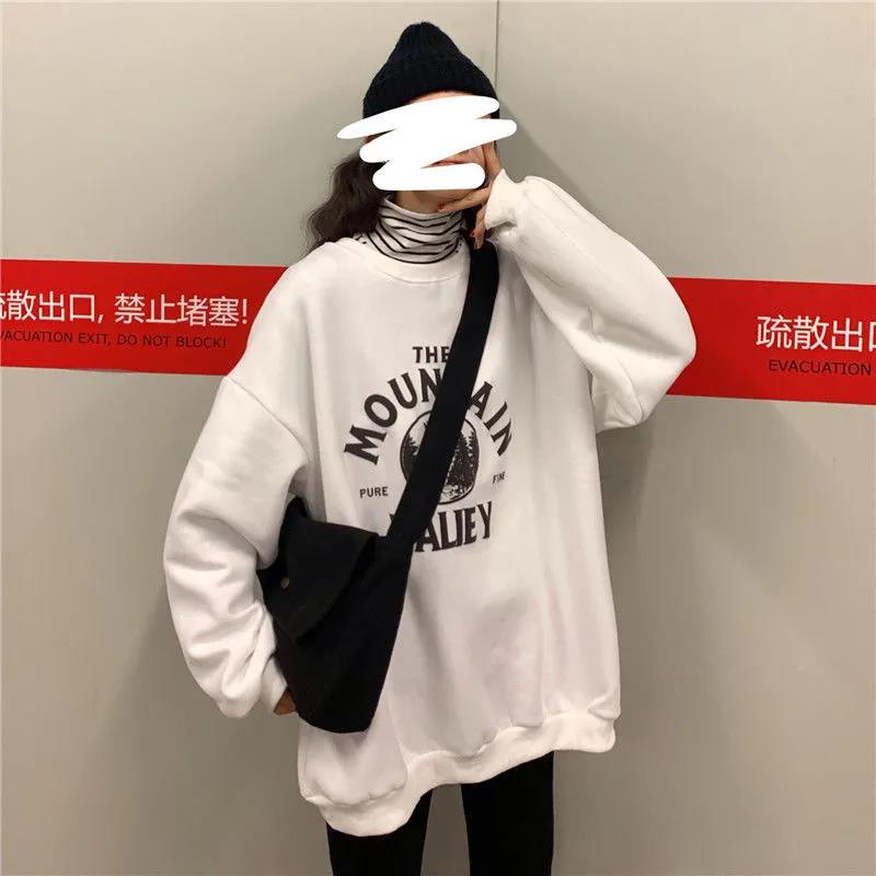 Áo Sweater Cotton In Họa Tiết Hoạt Hình Phong Cách Hàn Quốc Cho Nữ | BigBuy360 - bigbuy360.vn