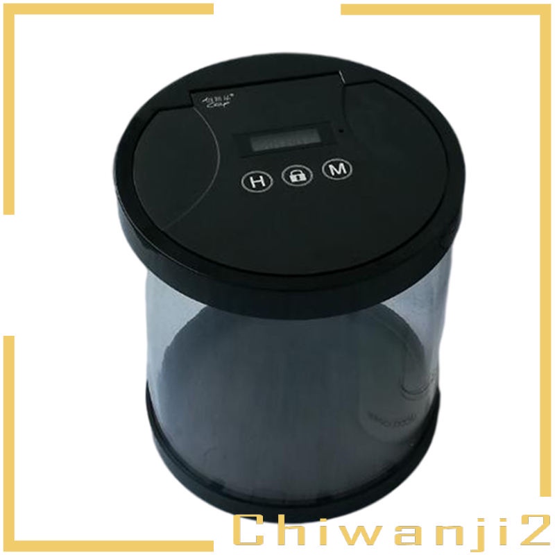 [Chiwanji2] 1 Hộp Đựng Đồ Ăn Vặt Đa Năng Có Khóa Thời Gian