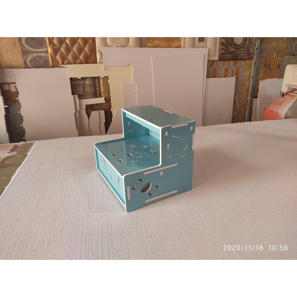 Kệ làm móng để chân nail siêu rẻ không ngăn kéo