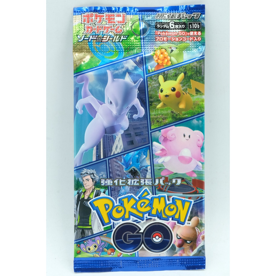 Một Pack Lẻ Thẻ Pokemon GO s10b Chính Hãng TCG Card Pokémon Sword & Shield Expansion Tiếng Nhật 6 Cards/pack