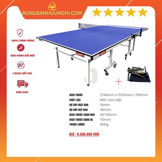 Bàn bóng bàn kamito km6818 độ dày 18mm chất liệu mdf cao cấp