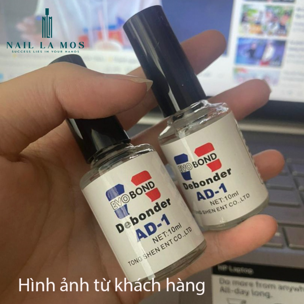 Nước sáng đá nail AD - Tháo đá tháo móng nail 10ml