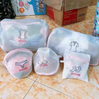 SET 5 TÚI GIẶT ĐỰNG QUẦN ÁO ĐA NĂNG