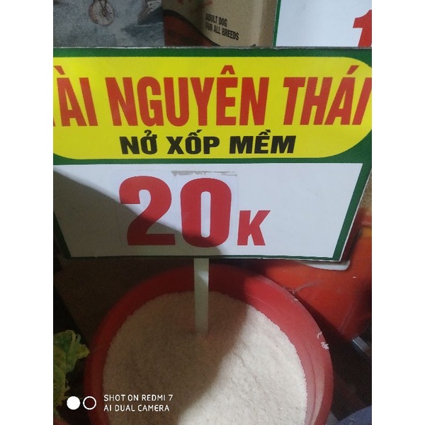Gạo tai Nguyên Thái 1kg