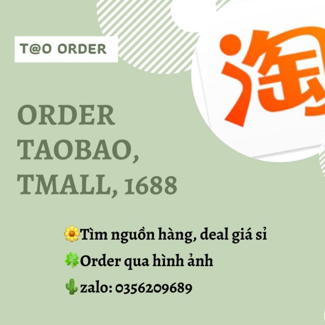 Bạn muốn sở hữu những sản phẩm độc đáo từ Taobao nhưng không biết phải bắt đầu từ đâu? Chúng tôi sẽ giúp bạn thực hiện điều đó với dịch vụ nhận order Taobao đáng tin cậy. Trải nghiệm mua sắm dễ dàng và tiện lợi hơn bao giờ hết cùng với sự hỗ trợ của chúng tôi.
