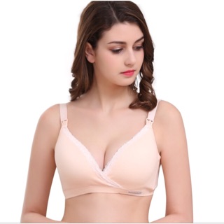 Áo ngực bầu, áo lót bầu cotton/áo cho bé bú thoáng mát dễ chịu
