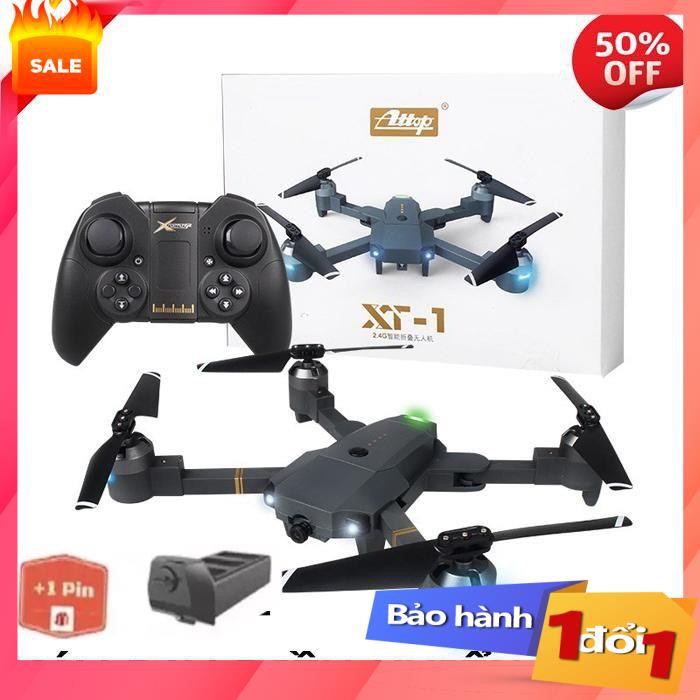 ✔️ [Top sale] - Flycam mini,Máy bay điều khiển từ xa XT-1 kết nối Wifi quay phim chụp ảnh Full HD 720P. Bảo hành 1 đổi 1