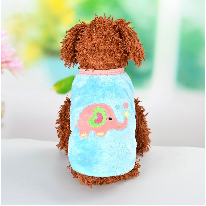 Áo lông 3 lỗ cho chó mèo dưới 1kg