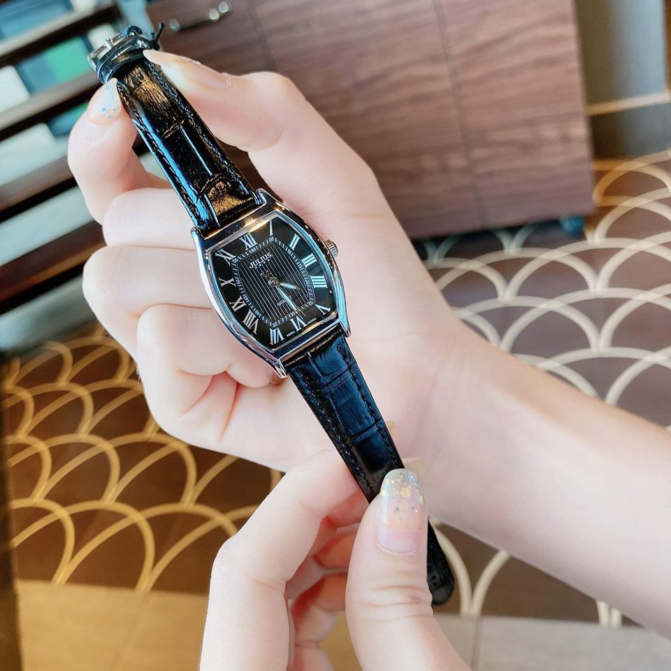 Đồng hồ nữ Julius JA-703 dây da | BigBuy360 - bigbuy360.vn