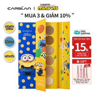 Bảng phấn mắt Carslan X Minions 6 màu 6g