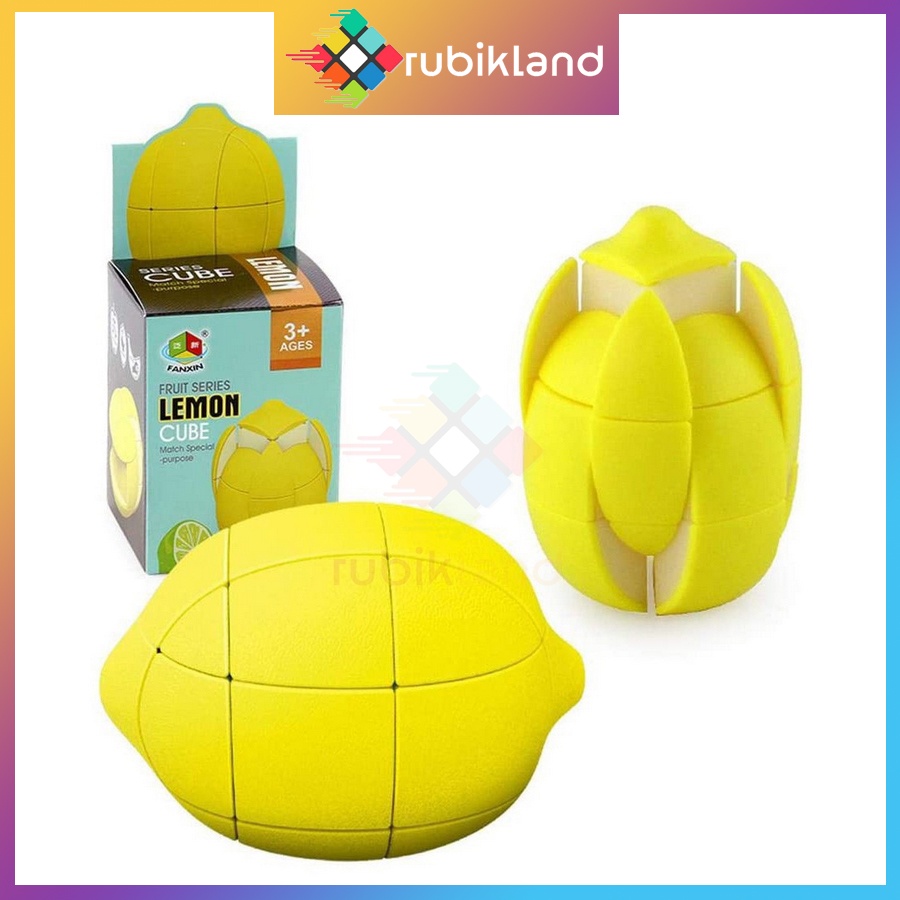 Bộ Sưu Tập Rubik Trái Cây FanXin Fruit Cube 3x3 Rubic Biến Thể Hoa Quả Các Loại Chanh Chuối Cam Đào Lê Táo