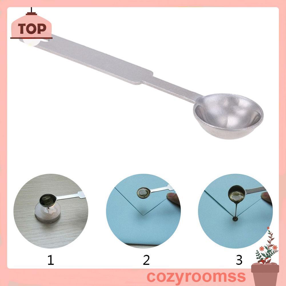 Muỗng Múc Sáp Bằng Thép Không Gỉ Tay Cầm Dài Tiện Dụng