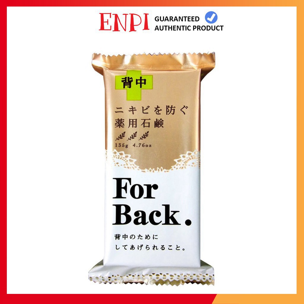 chính hãng Xà phòng giảm mụn lưng Pelican For Back Medicated Soap