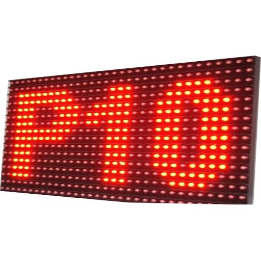 Biển Led Ma Trận 16 Tấm Module P10 Đỏ