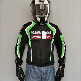 Áo khoác bảo hộ mô tô Kawasaki_Motorcycle Riding Jacket