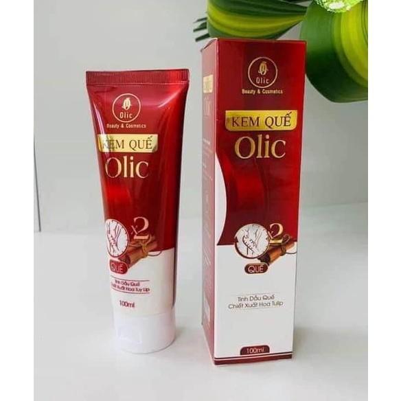 [CHÍNH HÃNG] Kem Tan Mỡ Olic 100ml - Kem Quế đánh tan mỡ thừa bụng, mông, đùi, cánh tay...