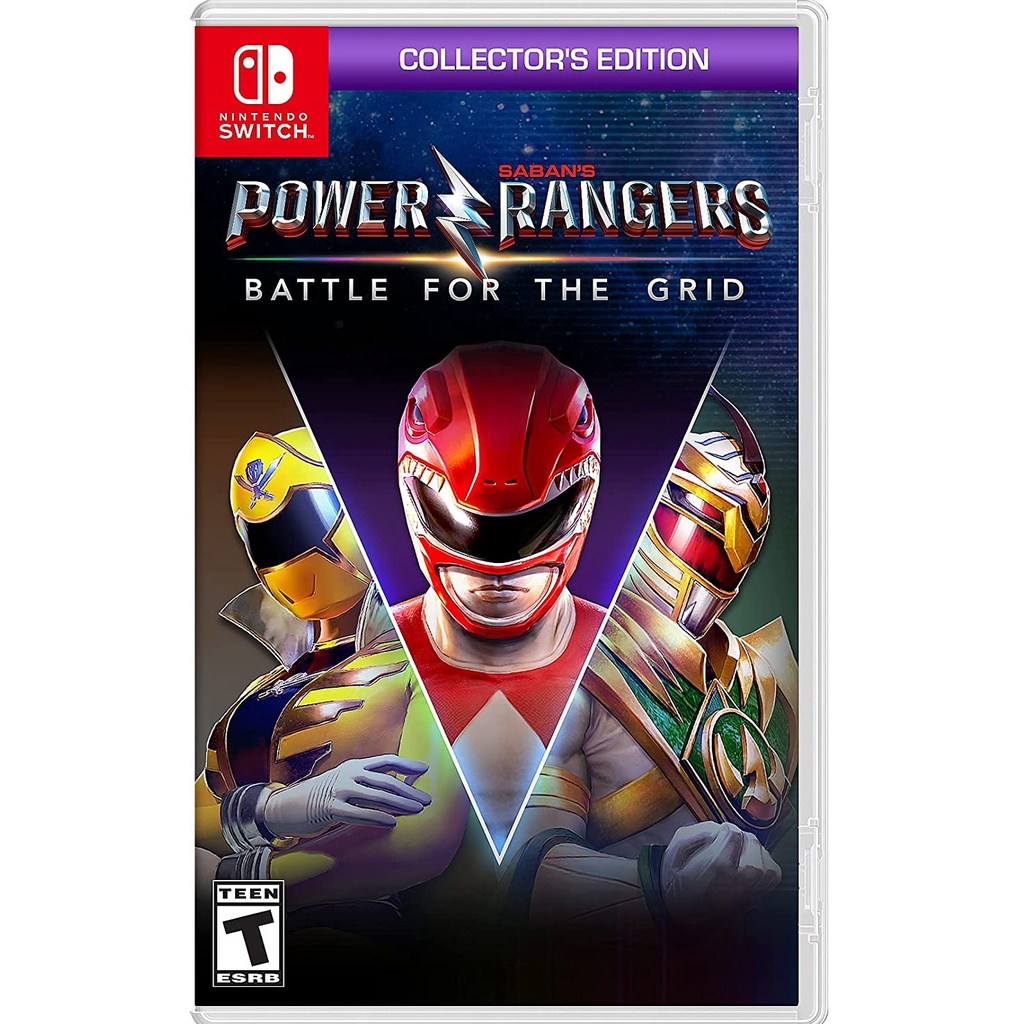 Băng Game Nintendo Switch Power Rangers: Battle For The Grid