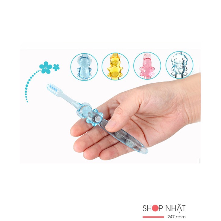 Bàn chải đánh răng ion hình thú (không cần dùng kem đánh răng) từ 1,5t