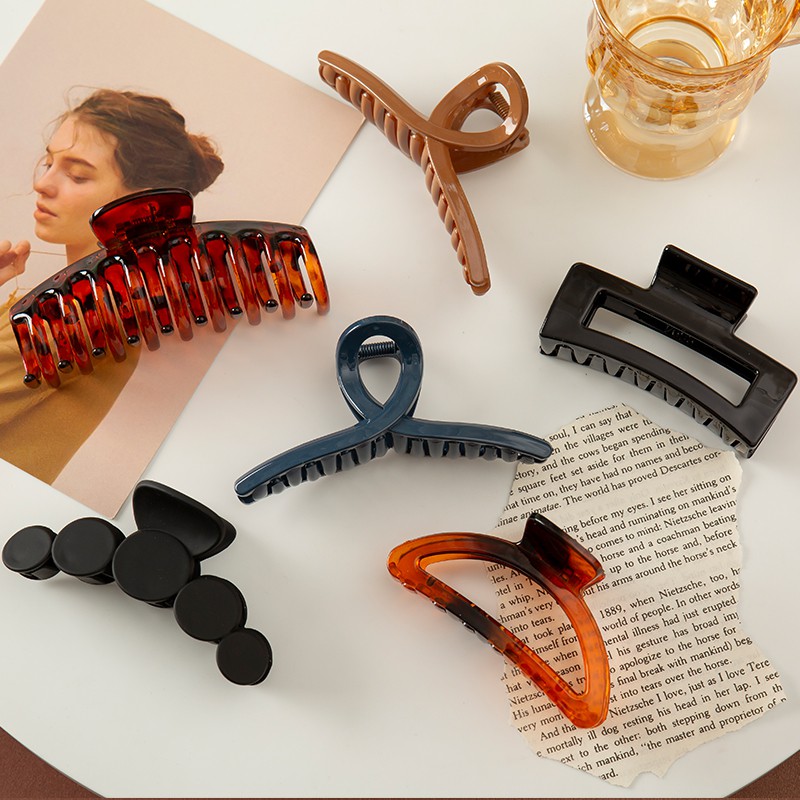 Kẹp Tóc Kiểu Dáng Thanh Lịch Phong Cách Hàn Quốc Dành Cho Nữ