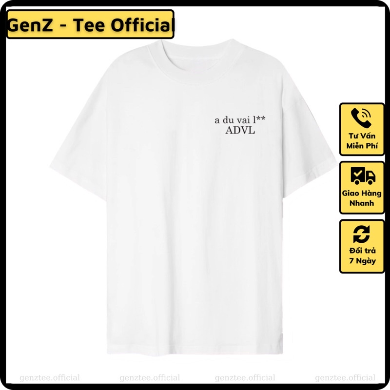 Áo ADLV Á Đù Vãi Lon tấu hài thương hiệu mặc phong cách trẻ trung, nam nữ mặc form cực đẹp