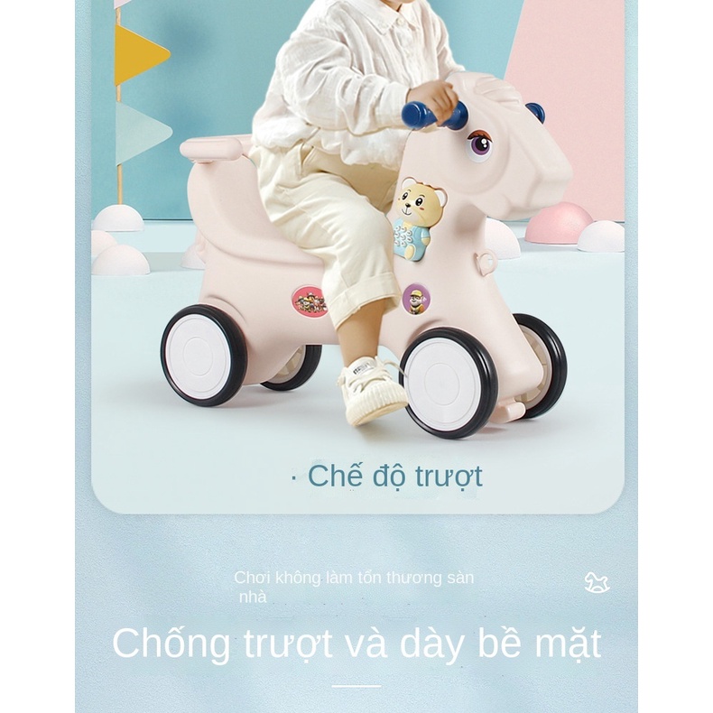 Ngựa bập bênh trẻ em, ghế bập bênh có nhạc, ngựa bập bênh đồ chơi trẻ em