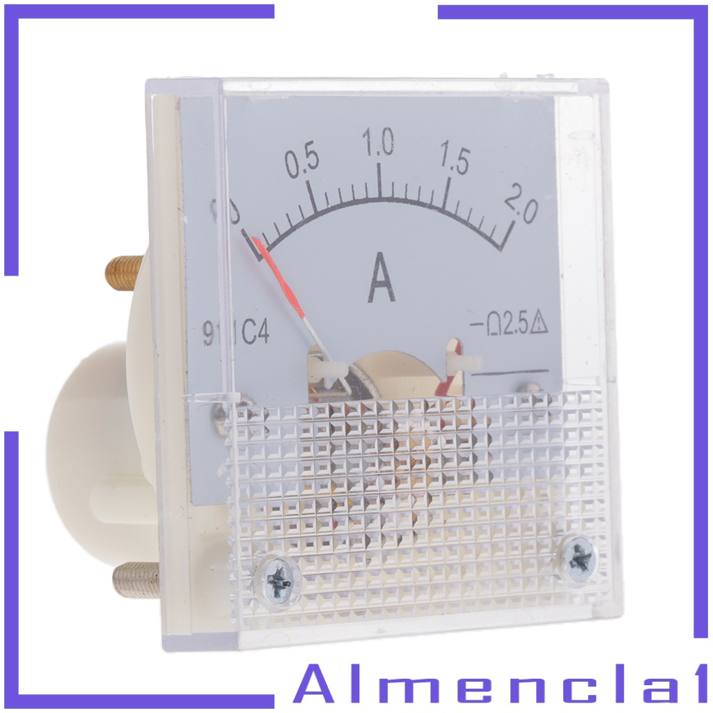 Bảng ampe kế đo dòng điện DC Amp/ 0-1A/ 2A/ 3A/ 5A/ 10A