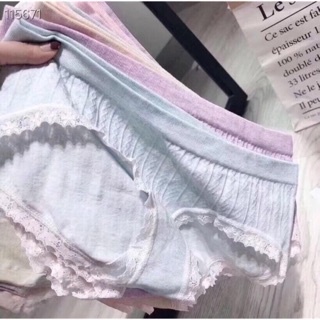 Quần lót nữ Cotton Dệt Kim - Quần Chip Nữ kháng khuẩn thoáng mát - Sét 5q Muối Tiêu
