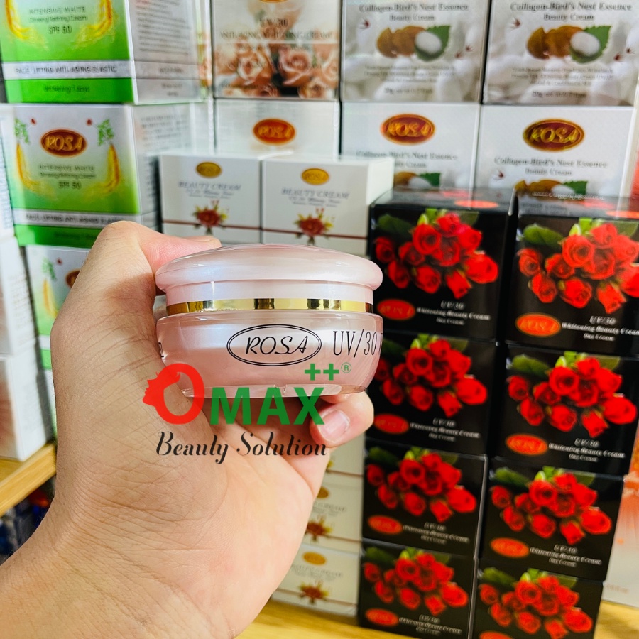 KEM ROSA HOA HỒNG ĐEN UV/30 - WHITENING BEAUTY CREAM 15G