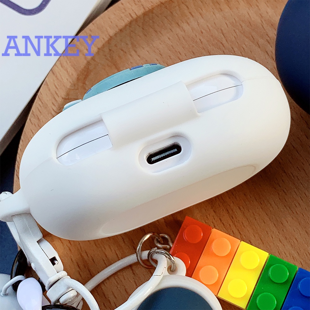 Sony WF-C700N / WF-C500 Case Cute C500 C700N Astronaut Silicone Earphone TWS Headphones Protective Cover