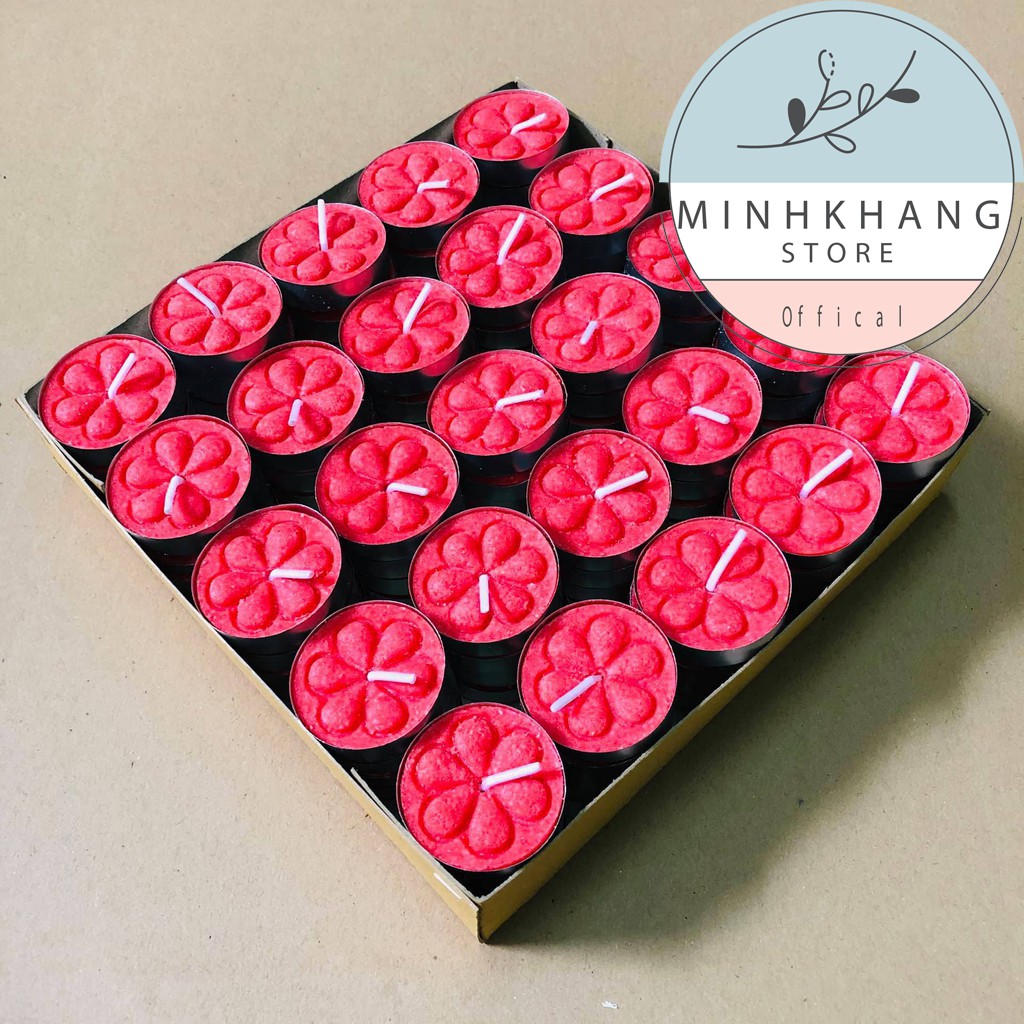 100 Viên Nến Loại 1 - TEALIGHT Không Khói