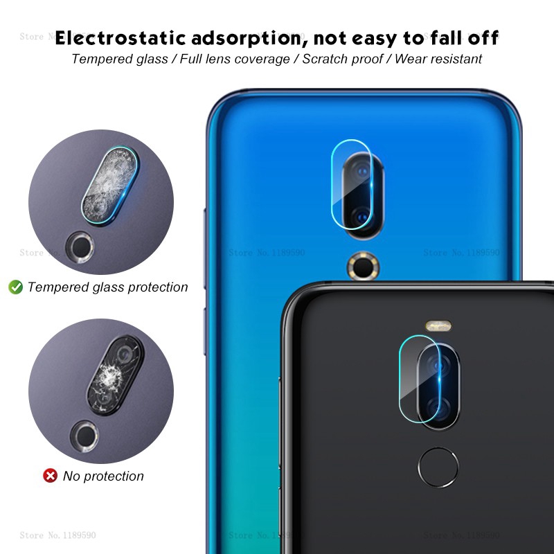 Kính cường lực bảo vệ camera cho điện thoại Meizu m6t M5 M6 Note X8 Note 8 7 Pro 16 Plus