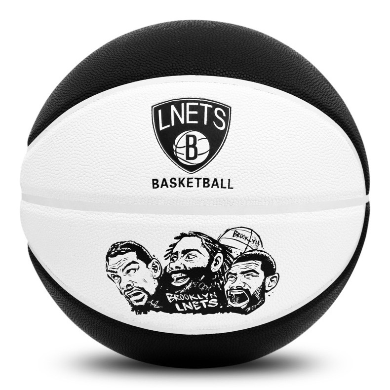 Bóng Rổ Size Số 7 Brooklyn Nets Da PU Cao Cấp Tiêu Chuẩn Thi Đấu