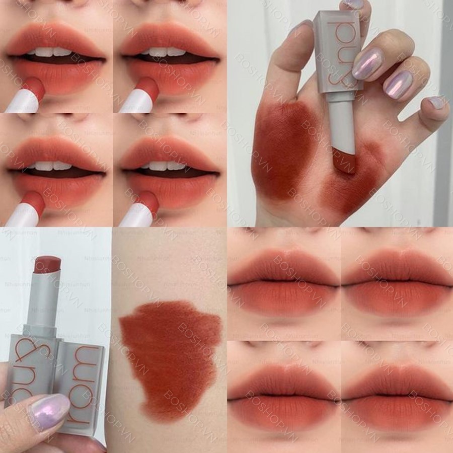 SON LÌ ROMAND ZERO GRAM MATTE LIPSTICK 3GR CHÍNH HÃNG - 7908