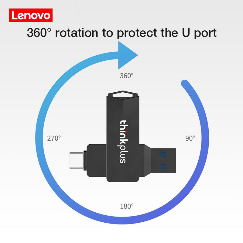 Usb tốc độ cao cho Lenovo MU254 U Disk 32/ 64/ 128GB USB3.1 Type-C