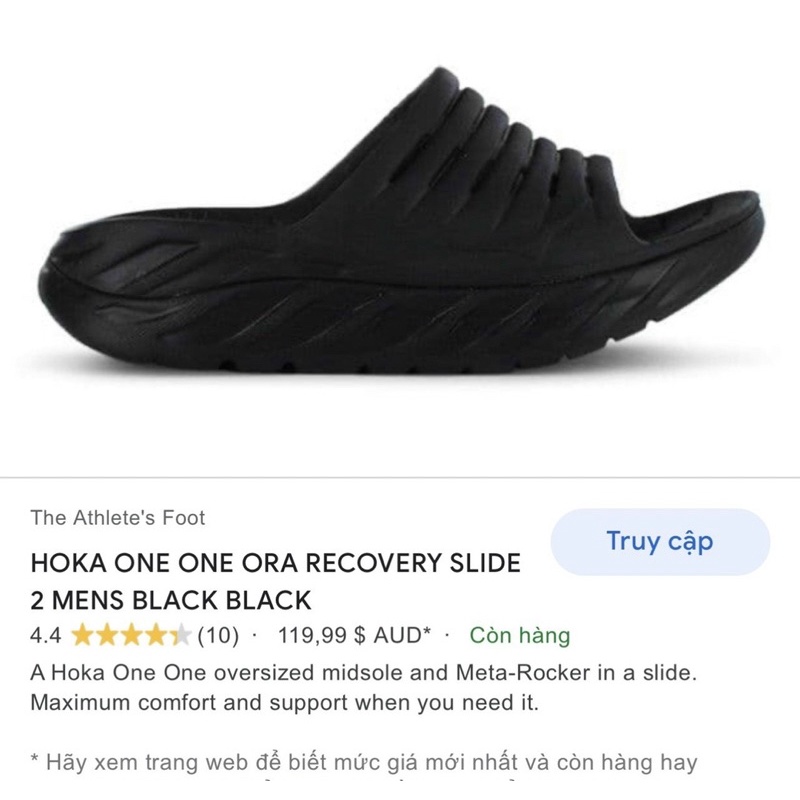 Dép Hoka one one dép phục hồi