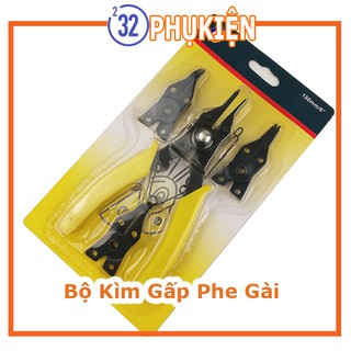 Bộ kìm mở phe đa năng 4 đầu