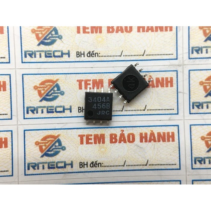 Combo 5 con 3404A, JRC3404A, NJM3404A Dual Operational Amplifier SOP-8