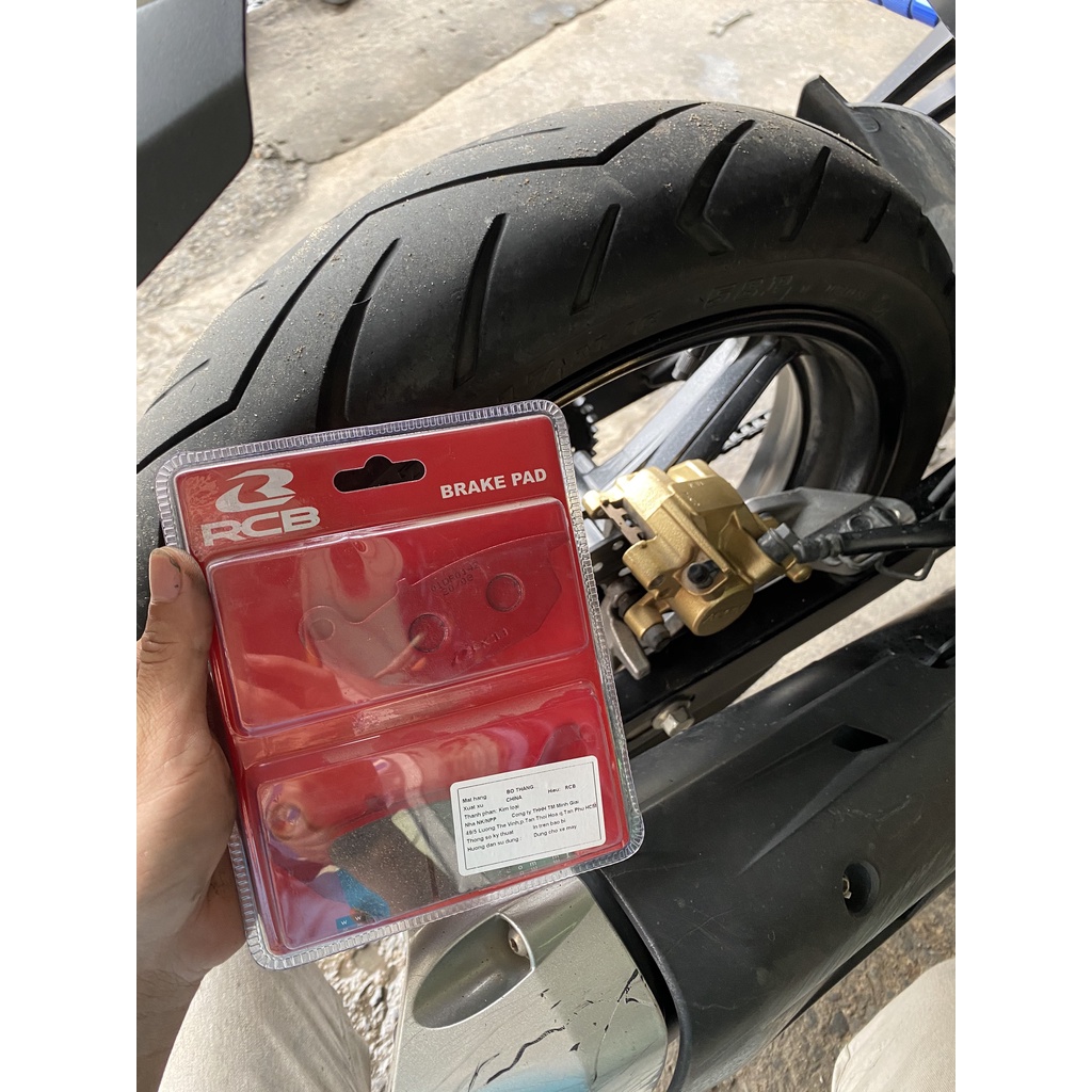 Bố thắng đĩa RCB Trước/Sau cho xe Exciter 150, Winner 150 chính hãng