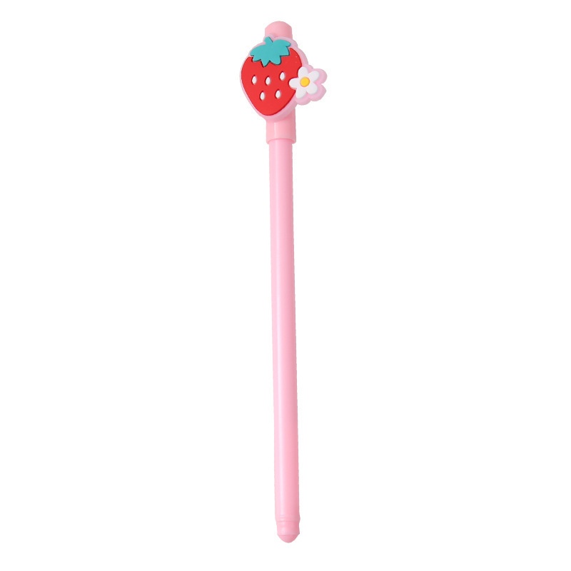 Bút bi Bella925 combo 2 viết gel hình hoạt hình và trái cây dành cho cặp đôi