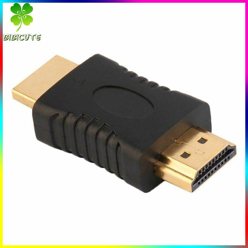 [Fast delivery]HDMI-Compatible A Male To Male M/M Converter Adapter Connector Joiner Coupler