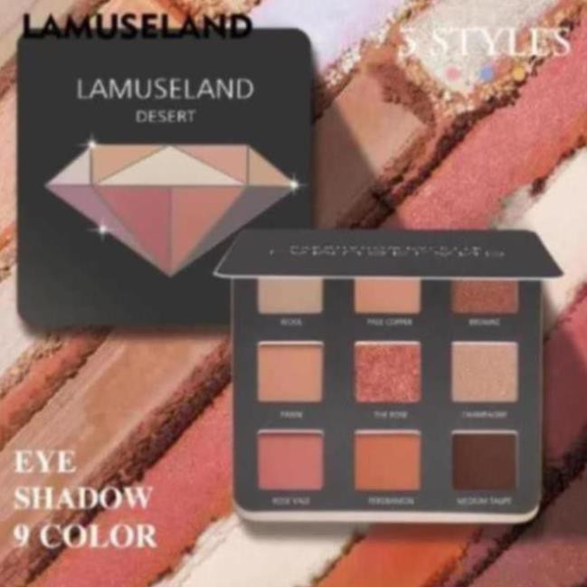 TL - ndk13 Bảng phấn mắt  9 màu sắc lấp lánh kèm cọ # 303 | BigBuy360 - bigbuy360.vn