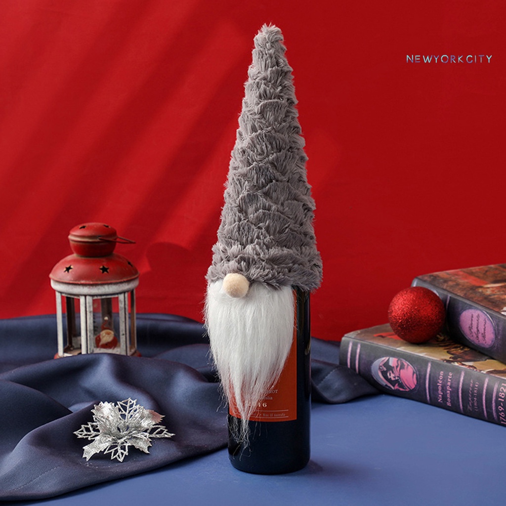 Vỏ Bọc Chai Rượu Hoạ Tiết Giáng Sinh Dễ Thương