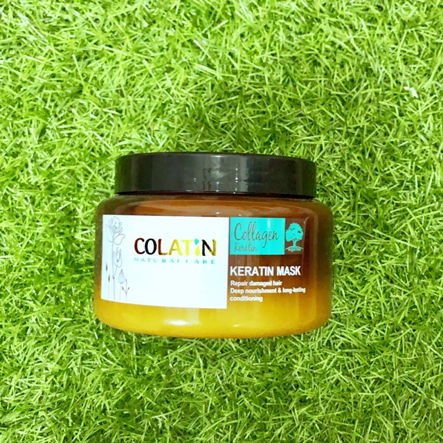 [Chính hãng] [Siêu rẻ] KEM Ủ TÓC PHỤC HỒI CHUYÊN SÂU COLATIN KERATIN HAIR MASK (DẠNG HŨ) 500ML