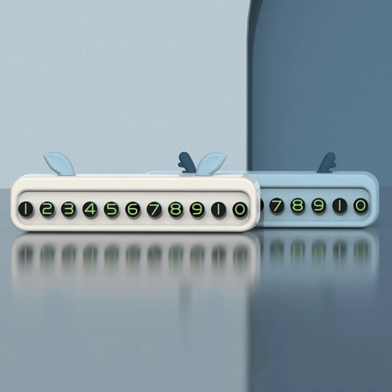 Bảng Số Điện Thoại Di Động Đỗ Xe Tạm Thời Trang Trí Cho Xe Hơi