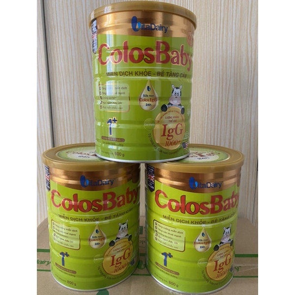 COMBO 5 lon Sữa Colosbaby Gold 1+ 800gr ( Date 2025)